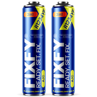FIXFY 2x 3w1 z czynnikiem typu R134a/R1234yf
