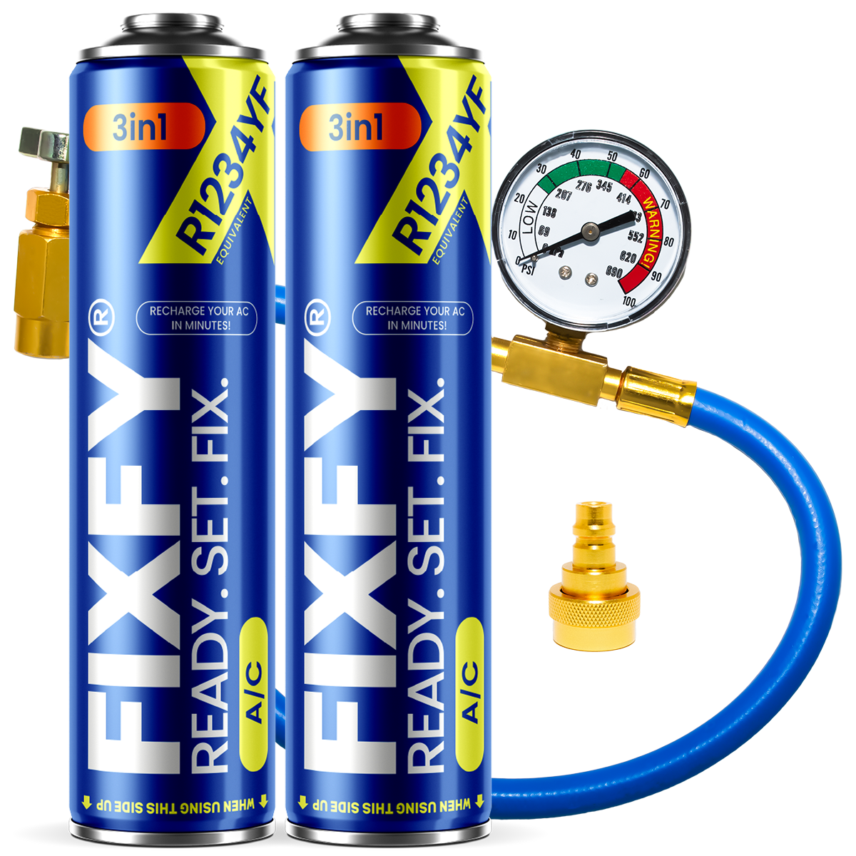 FIXFY Zestaw dwóch puszek 3w1 z przewodem