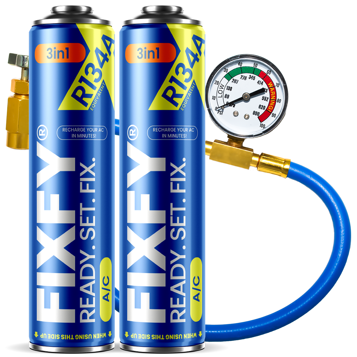 FIXFY Zestaw dwóch puszek 3w1 z przewodem