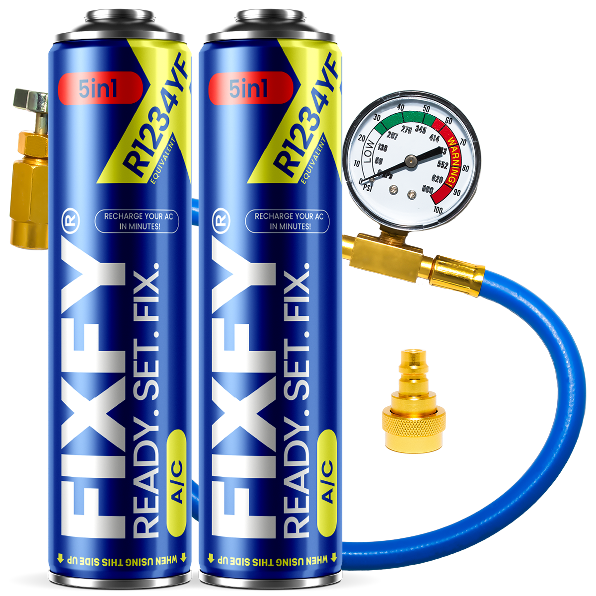 FIXFY Zestaw dwóch puszek 5w1 z przewodem